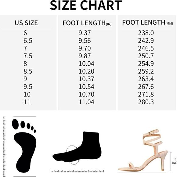 (27-1354) 🔥3/$20🔥   Mysoft Women's Wrap Heeled Sandals Strappy Open Toe … - Picture 6 of 11